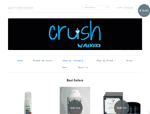 Tablet Screenshot of crushwaikiki.com